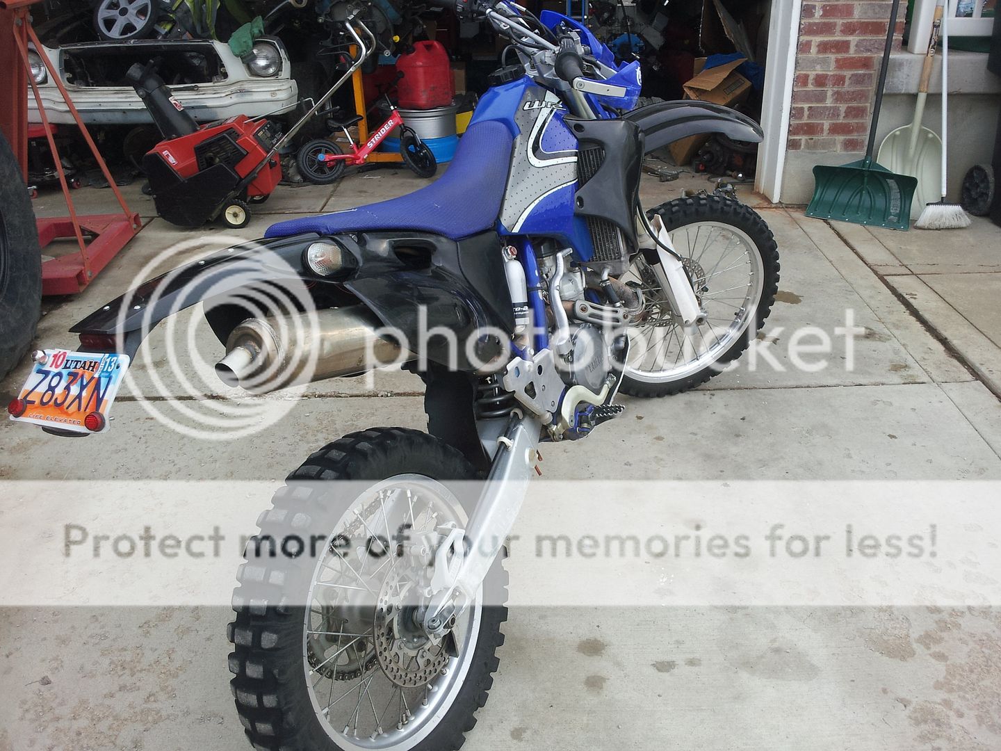 2000 YAMAHA WR 400 Street legal kit