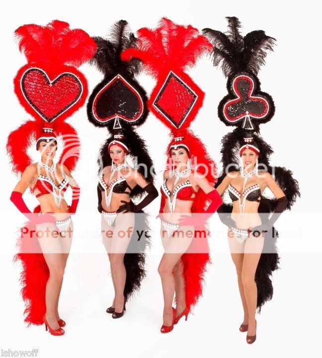 Las Vegas Showgirls Clip Art