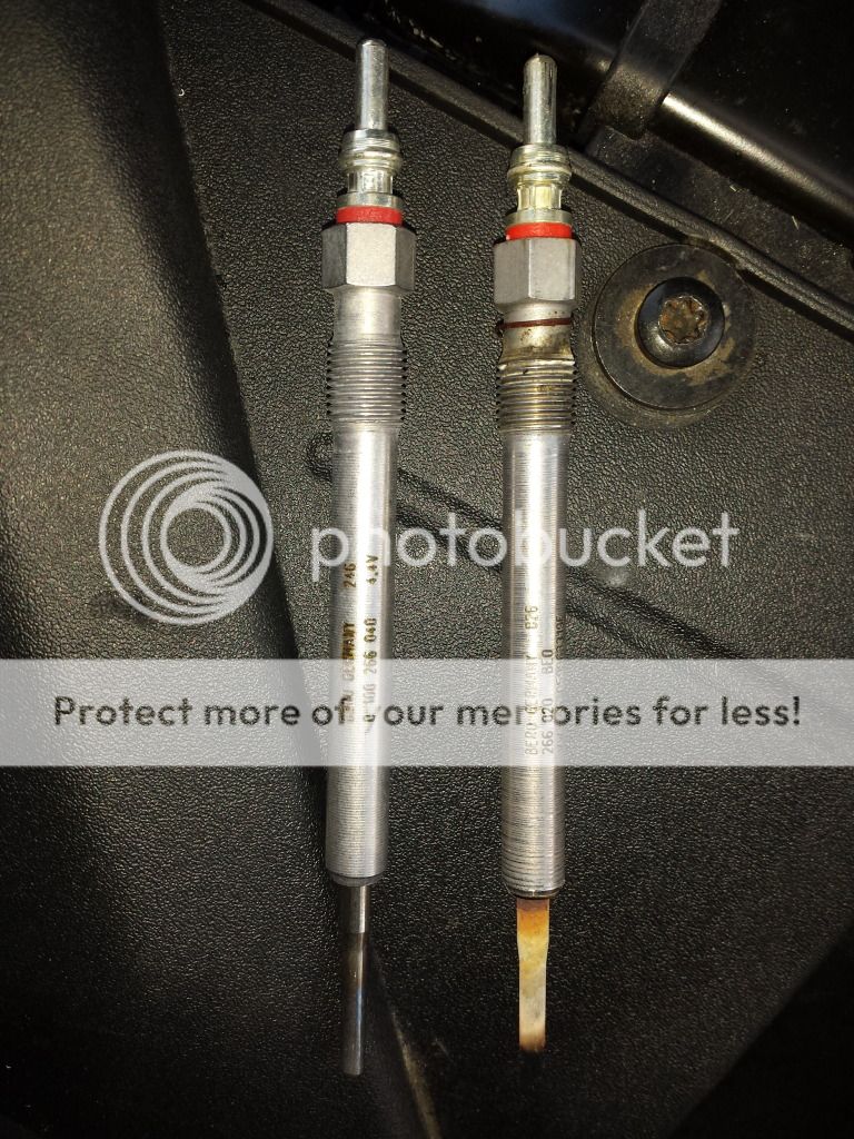 Glow plug replacement