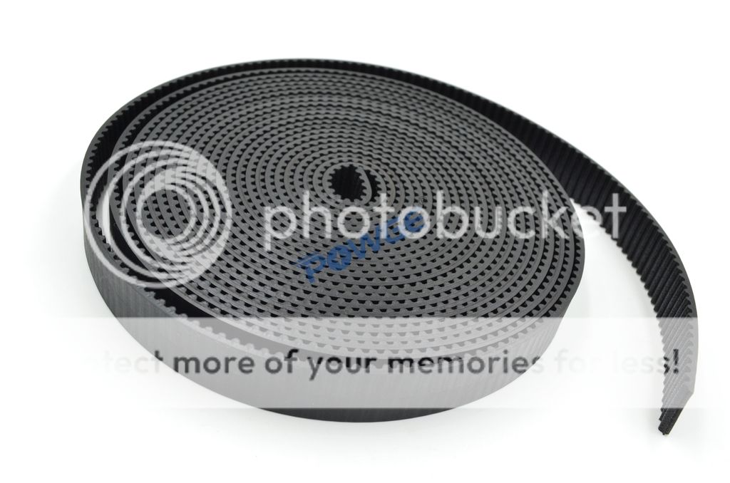 HTD 5M Timing Belt Wide 9mm 10mm 12mm Neoprene Fiberglass CNC Laser Engraving