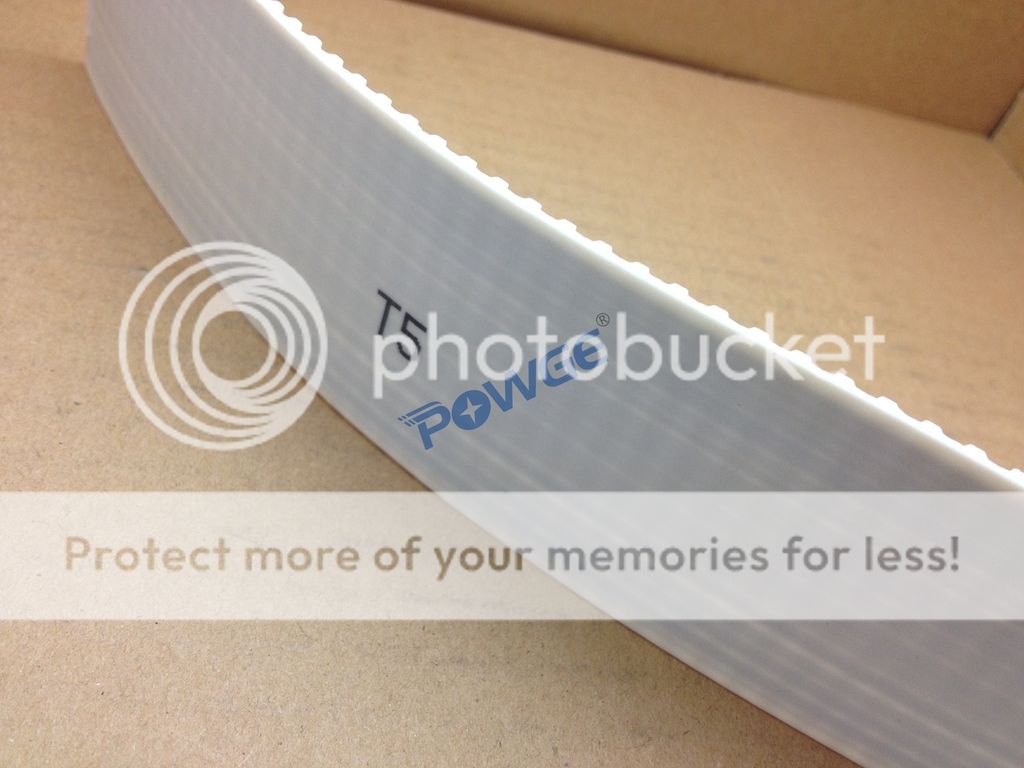 Metric T5 AT5 Open Timing belt Wide 6/10/15/20/25mm Polyurethane With