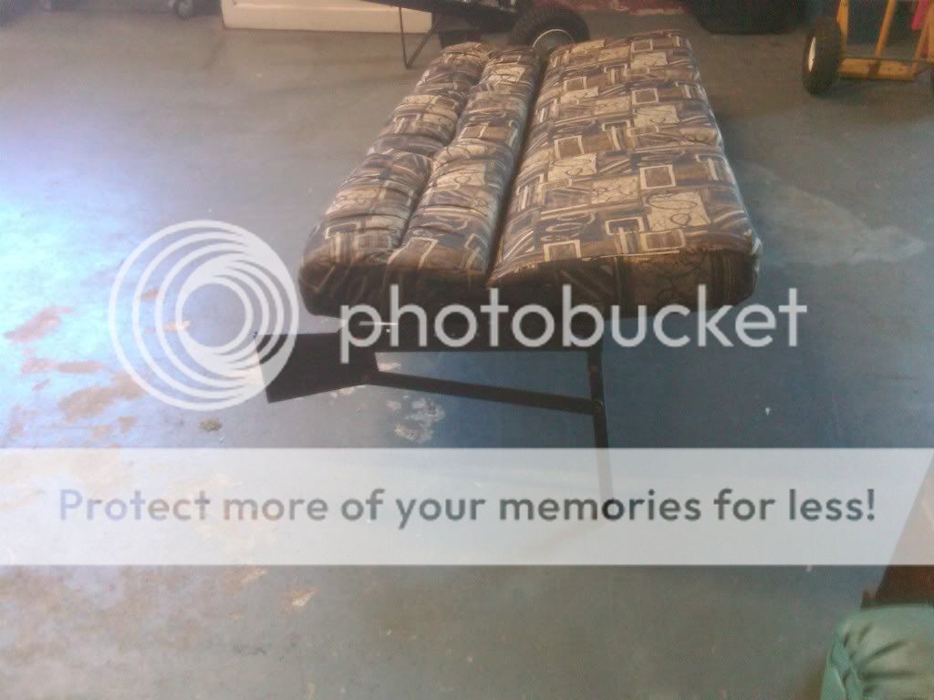 Toy Hauler Folding Wall Mount Bed Camper, RV, Trailer wall bed Chevy